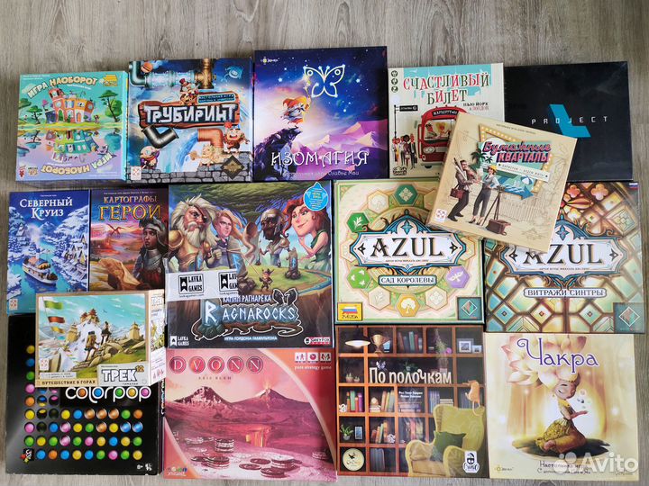 Много игр. Есть редкие
