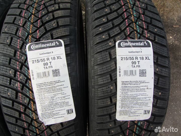 Continental IceContact 3 215/55 R18 99T