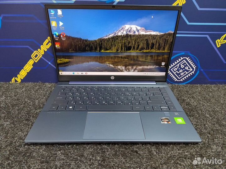 Ноутбук HP Pavilion 14 R5 5500U, MX 450 2GB