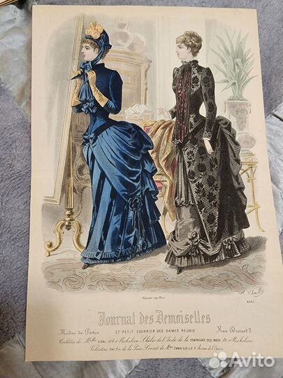 Антикваргые литографии (гравюры)