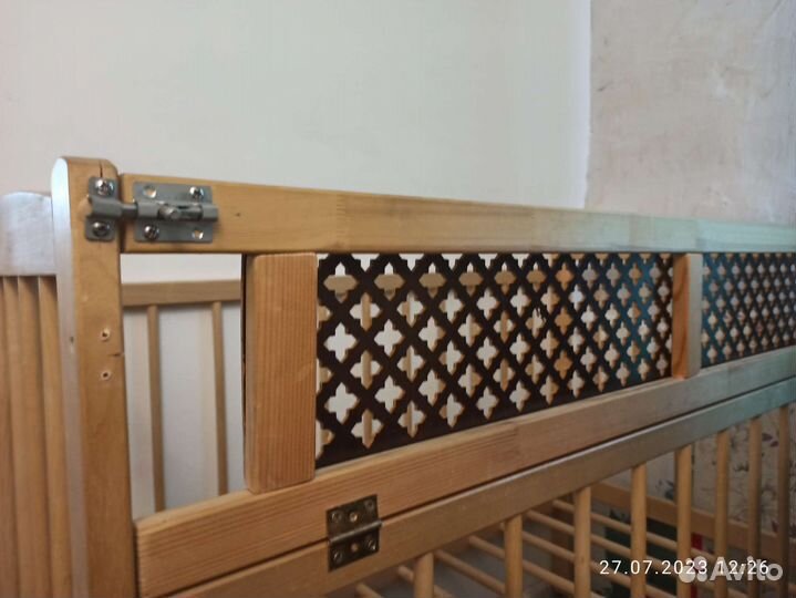 Детская кроватка качалка