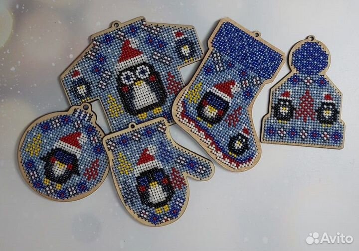 Вышивки бисером на деревянной основе