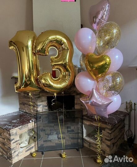 Воздушные(гелиевые)шары на День Рождения, Доставка