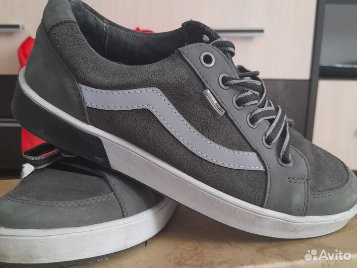 Кеды натуральная кожа