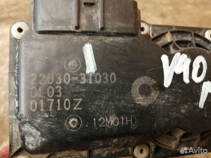 Дроссельная заслонка toyota Camry V40 2006-2011