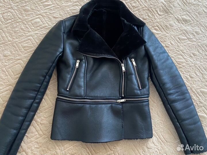 Дубленка авиатор