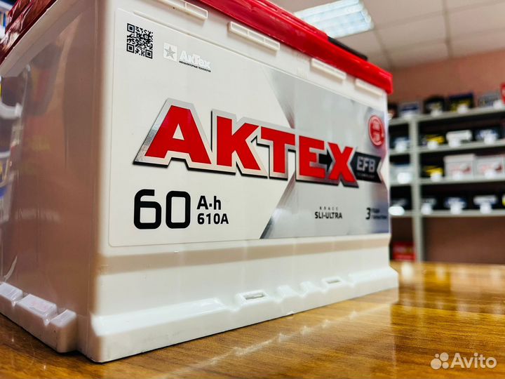 EFB Аккумулятор 60 Киа Рено Лада Ниссан