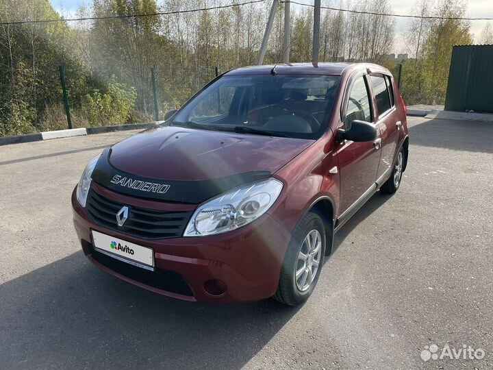 Renault Sandero 1.6 МТ, 2012, 110 000 км