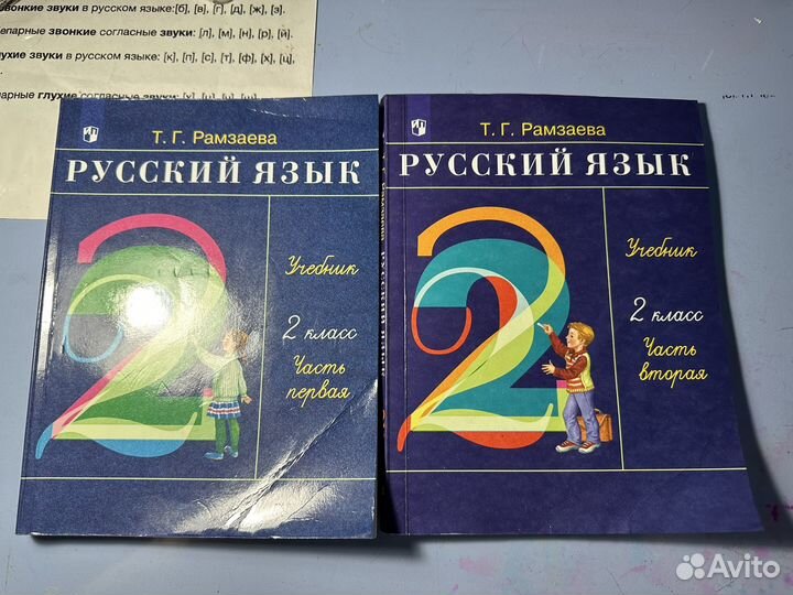 Русский язык 2 класс Рамзаева 2022г