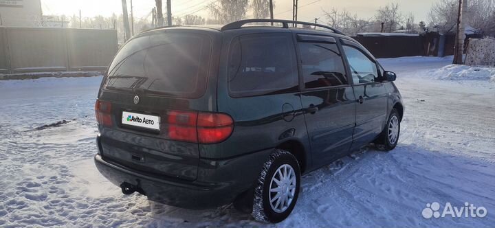 Volkswagen Sharan 1.8 AT, 1999, 217 310 км