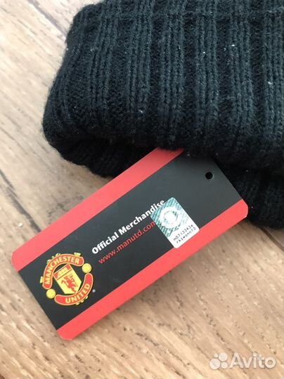 Шапка мужская манчестер юнайтед