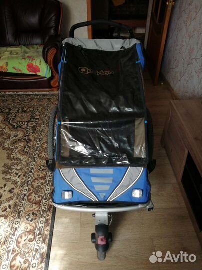 Велоприцеп для детей Qeridoo