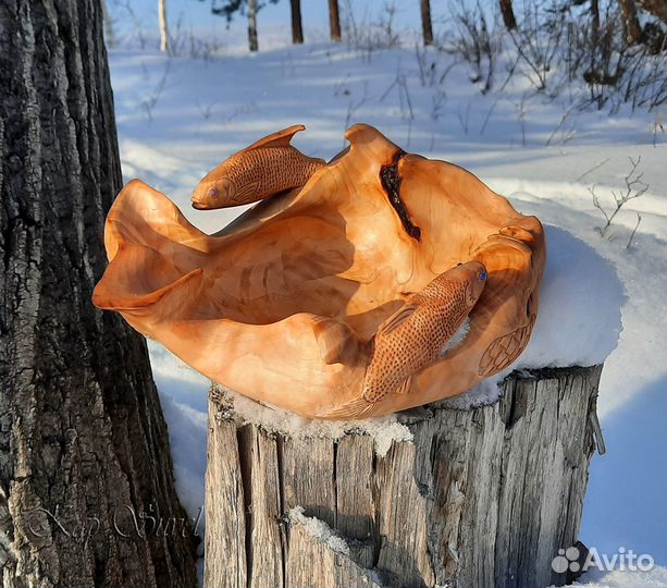 Ваза Абарга загахан – Царь рыба