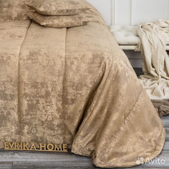 Новое покрывало Зарина бронза мрамор