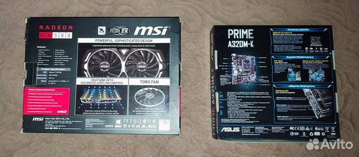 Настольный компьютер в сборе