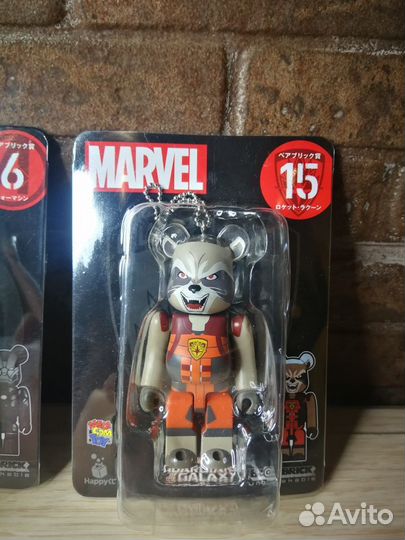 Marvel Bearbrick. Оригинальные брелоки из Японии