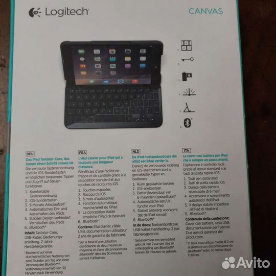 Беспроводная клавиатура для iPad mini, 2,3