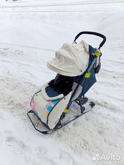 Коляска санки ника