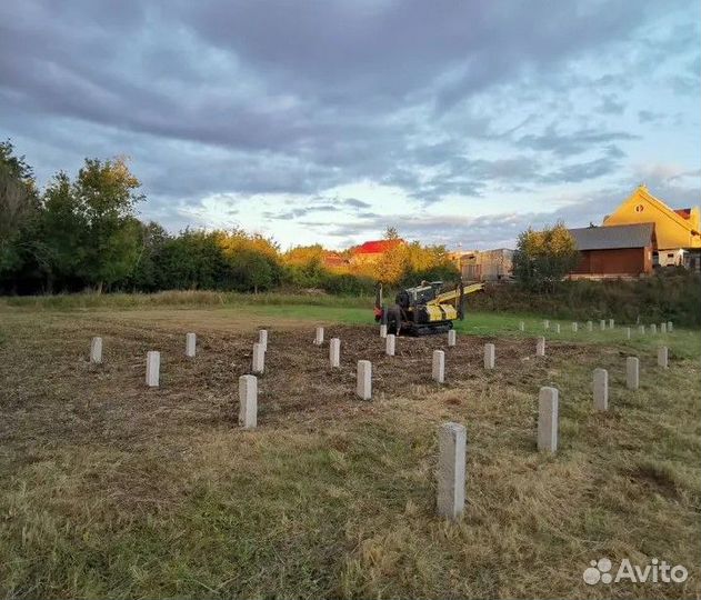 Забивные сваи. Жб сваи