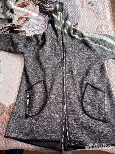 Кардиган женский 50 52 длинный