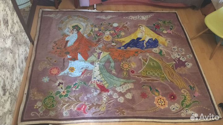 Ковер шерстяной ручной работы