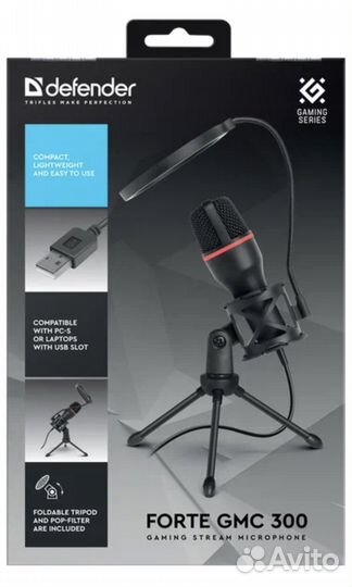 Новый Микрофон для стримов Forte GMC 300