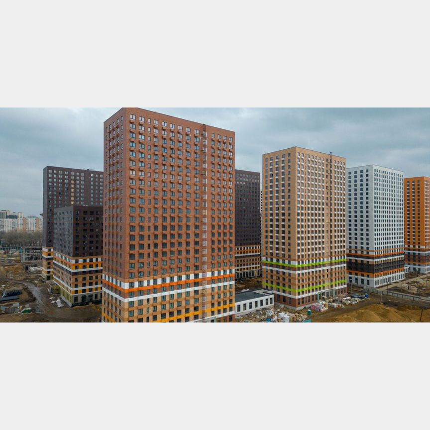 2-к. квартира, 62,4 м², 13/25 эт.