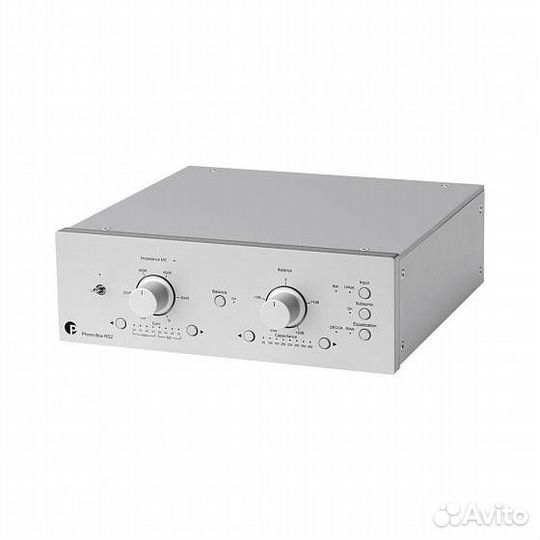 MM/MC фонокорректор PRO-ject phono BOX RS2, silver