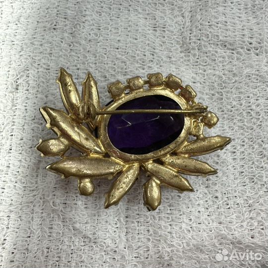 Красивейшая винтажная брошь СССР (сзр)