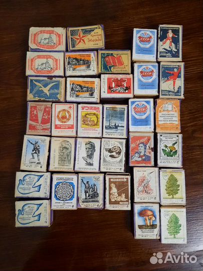 Спички СССР в деревянном коробке