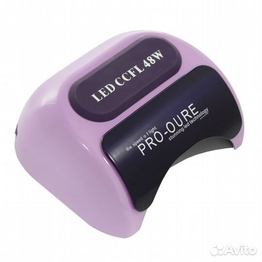 Лампа для ногтей nail lamp 48w гибридная