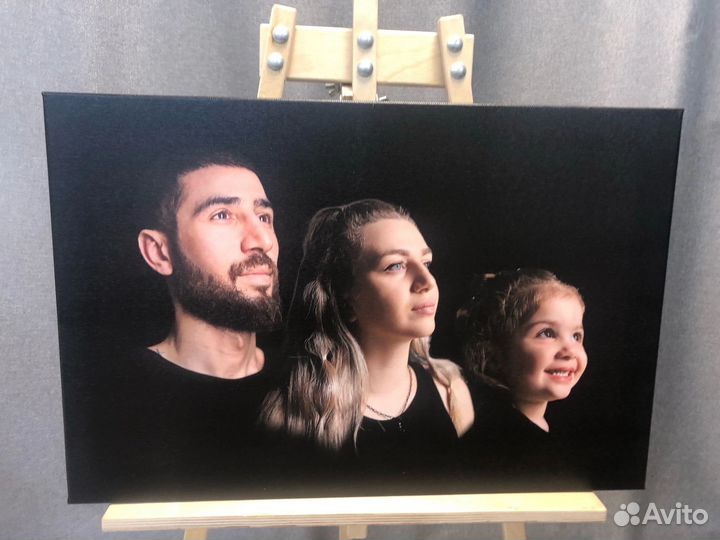 Потрет по фото / картина на холсте на заказ