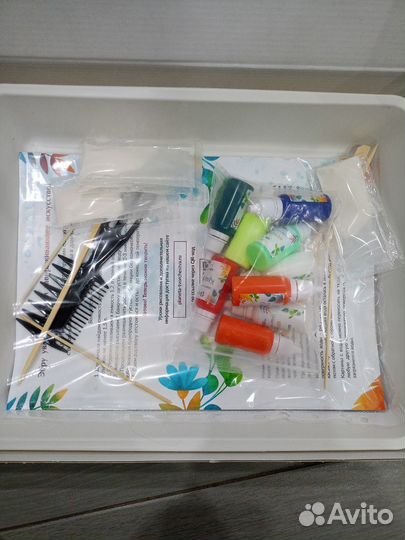 Эбру рисование на воде