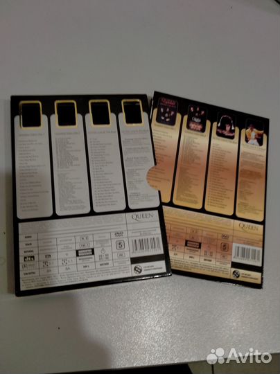 Коллекционное издание DVD дисков группы Queen