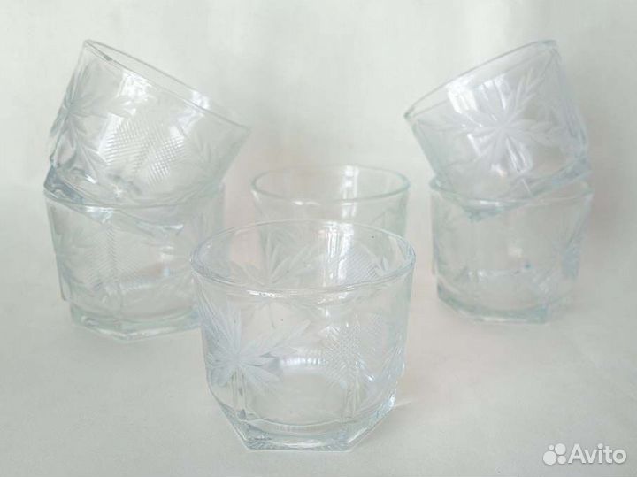 Стопки рюмки стаканы наборы посуда СССР