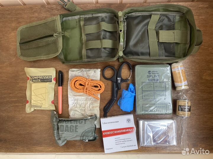 Подсумок аптечный отрывной укомплектованный