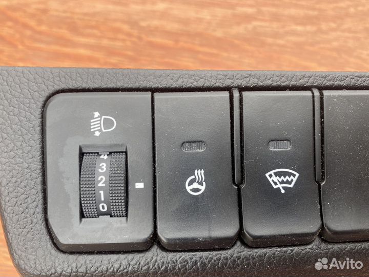 Блок кнопок kia rio 3