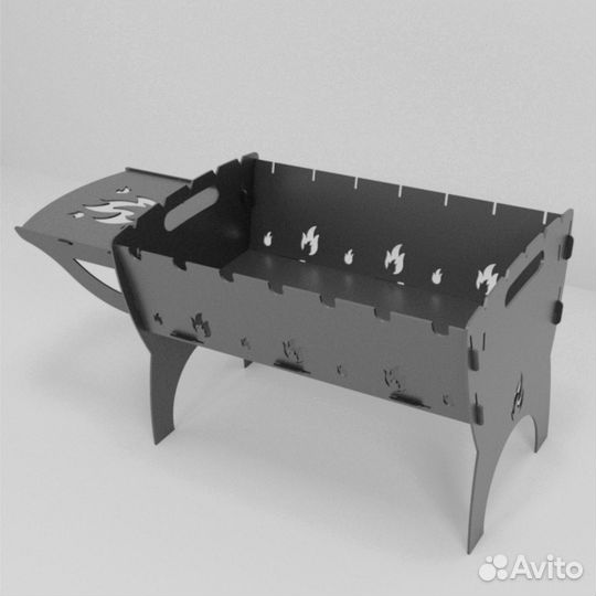 Мангал многоразовый складной