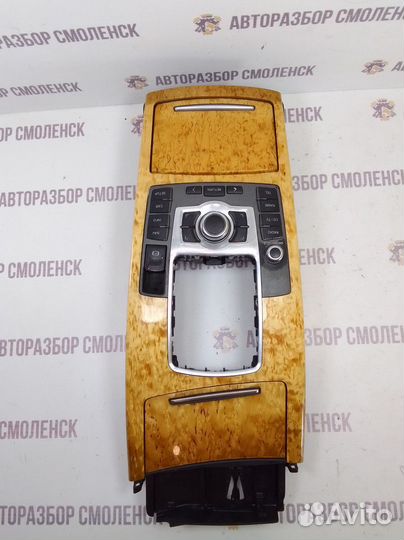 Консоль центральная Audi A6 C6 рестайлинг (2008—20