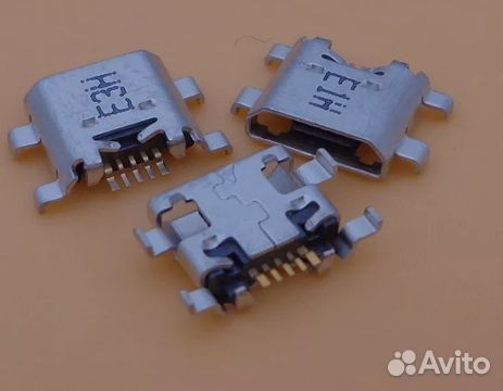 Разъём USB на ZTE blade