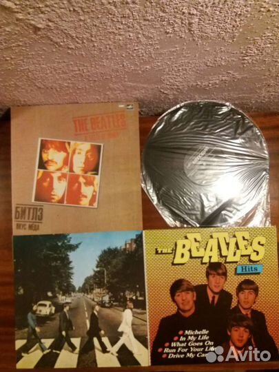 Виниловые пластинки THE beatles в отл. сост