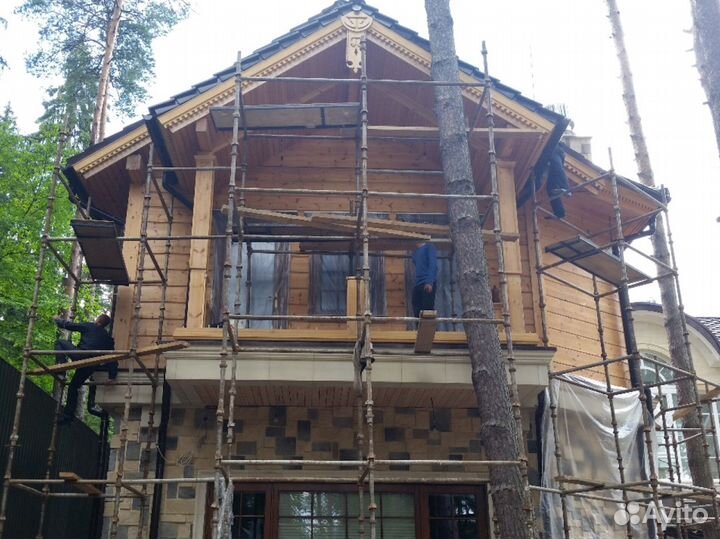 Домокомплект из клееного бруса, ель, 140 на 205