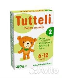 Tutteli молочная смесь 350г Финляндия