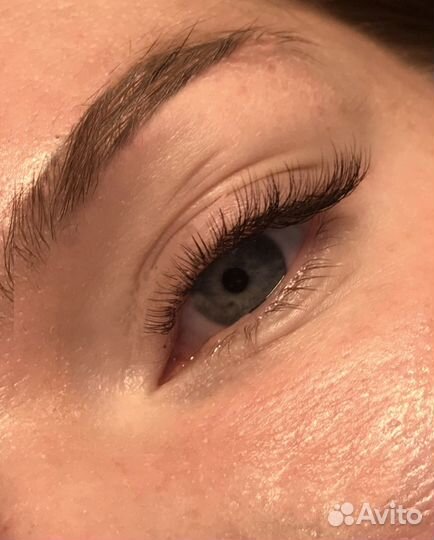 Наращивание ресниц на дому