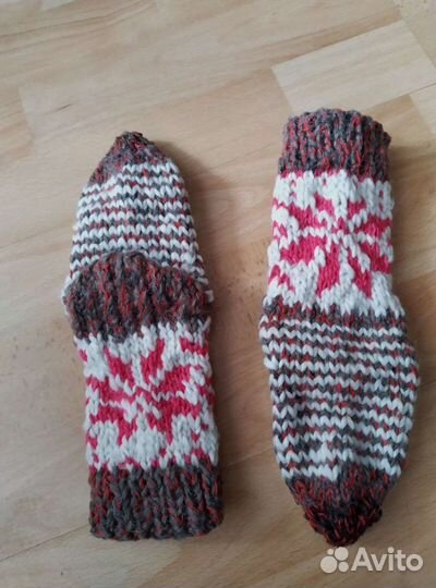 Носки детские вязанные. Ручная работа