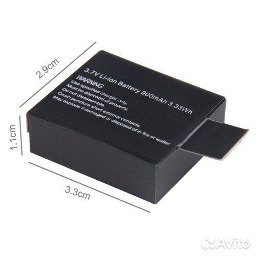 Аккумулятор для экшн-камер