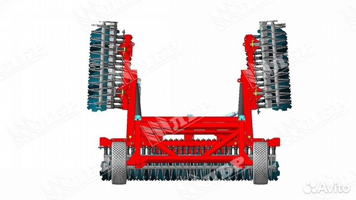 Борона Артайус БДМ 4х4П, 2024