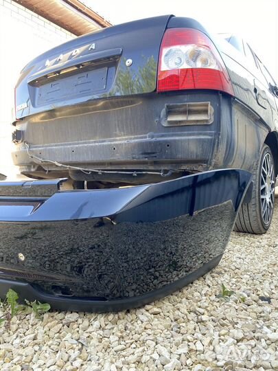 Бампер приора 2 задний