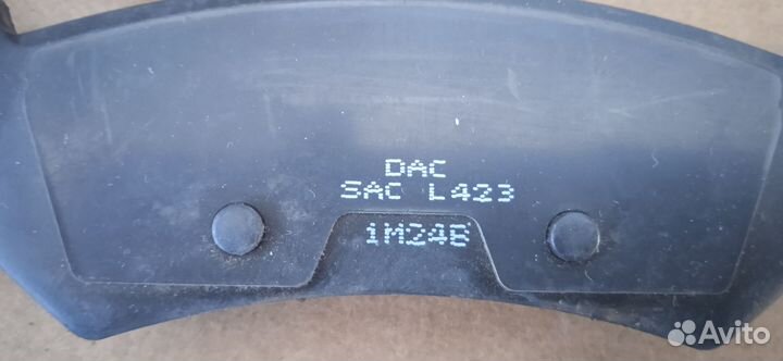 Колодки тормозные chevrolet Lacetti (03-06) задние