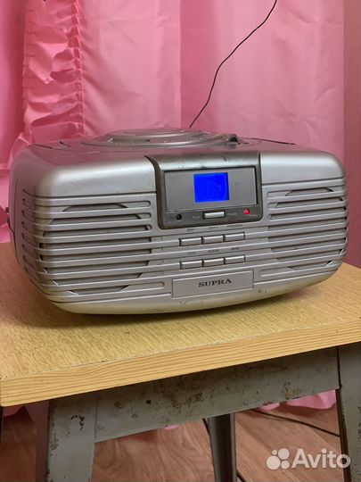 Радиоприемник supra BB-CD101 silver